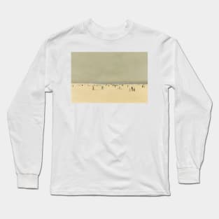 Sand, Sea And Sky, a Summer Phantasy by John Atkinson Grimshaw Long Sleeve T-Shirt